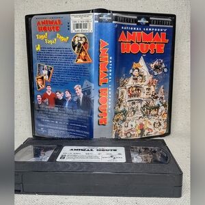 Vintage VHS Spanish Tape Movie National Lampoons Animal House 1980's Comedy